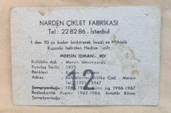 Mersin İdman Yurdu / Narden Çiklet Fabrikası