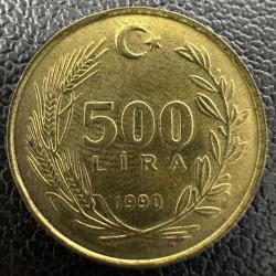 Türkiye 500 Lira 1990