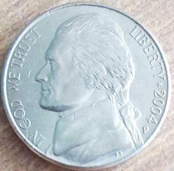 AMERİKA 5 Cent, 2004 ÇA 