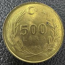 Türkiye 500 Lira 1990