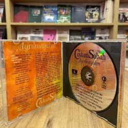 COŞKUN SABAH AYRILMAYALIM 96 CD DÖNEM BASKI KIRMIZI BANDROL