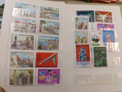 PUL11---KIBRIS TÜRK FEDERE DEVLETİ 19 ADET DAMGASIZ PUL