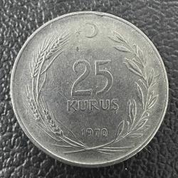 Türkiye 25 Kuruş 1970