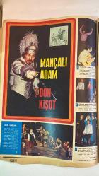 HAYAT HAFTALIK HABER MECMUA, DERGİSİ - ORTA SAYFA POSTER : SIRA NO: 762 TARİH: MAYIS 1971 SAYI: 20  TÜRKAN ŞORAY - EROL DERNEK - HASAN KUDAR - PALOMA PICASSO - PABLO PICASSO - FRANÇOISE GILLOT - DR. SALK - ENVER SEDAT - ALİ SABRİ - ALBAY KADDAFİ - HAFIZ EL ESAT  MANÇALI ADAM DON KİŞOT - VERGİ REKORTMENİ - PICASSO İMZASI ARTIK ÇANTALARA DÜŞTÜ - ÜÇLÜ YÖNETİM VE KOMÜNİSTE ÖLÜM - SAYILARLA YENİ ARAP FEDERASYONU - EN BÜYÜK NİMETE KAVUŞMUŞKEN - ENVER SEDAT - KADDAFİ - HAFIZ EL ESAT - ABDÜLHALİM KADAM - KRAL İDRİS - SERVANTES - SANSO PANÇA - VALİ - ALDONZA - DULSINEA - ANTONIA - EDİBE DOLU KIRDAR - MEHMET SÜRENKÖK  HAYAT LİSELERARASI SATRANÇ TURNUVASI - YILIN EN GÜZEL FOTOĞRAFINI SEÇİYOR - KÂĞIT ÜZERİNDE DOĞAN YENİ ÜLKE - ARAP USULÜ KUTLAMA - OLGUN AĞABEY DİK KAFALI KARDEŞ - KOĞUŞ KANUNU - DON KİSOT SAHNEDE - HAYALİ ŞATO VE GÜZEL DULSINEA - HANDA KARŞILAMA - ENGİZİSYON KURBANLARI - DEVLERLE KARŞI KARŞIYA - AİLENİN TELAŞI - DON KİSOT AYNALI ŞÖVALYE’YE KARŞI -  EKSİKSİZ TAM TAKIM 48 SAYFA