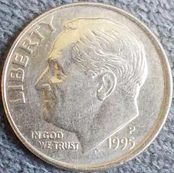 AMERİKA 1 Dime, 1995 ÇÇT+ 
