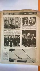 HAYAT HAFTALIK HABER MECMUA, DERGİSİ - ORTA SAYFA POSTER : Istanbul Kültür Sarayı FOTOGRAF ÖZER ENGIN - SIRA NO: 656 TARİH: 1 MAYIS 1969 SAYI: 19  AMIGO ORHAN - VIRNA LISI - SUAVI SONAR - MURAT İNCE - MÜMİN - FETHİ - NURİ - GEGİÇ - LÂLE ŞAMLI - YALÇIN KILIÇOĞLU - PAPADOPOULOS - PATAKOS - MAKAREZOS - DUBCEK - GUSTAF HUSAK - RUSSEL WARREN HOWE - HEINZ SCHOLL - KIESINGER - CONRAD AHLERS - ALİ MAHMUT MUSA - MÜNİR ABDÜLGANİ - HALİL GİBRAN - MONTESQUIEU - SAINTE-BEUVE - HEMINGWAY - CUMMINGS - KANT - JOSH BILLINGS - NAPOLEON - OLIVEIRA SALAZAR  ESKİŞEHİRSPOR EFSANESİNİN ARDINDAKİ ADAM AMIGO ORHAN - OSCAR ARMAĞANLARI NASIL DAĞITILDI - HAYAT APARTMAN KURASI VE KUPON DUYURUSU - DİKTATÖRLER VE FÜZELERİ - AKDENİZ'DE GÖVDE GÖSTERİSİ - DUBCEK’İ YERİNDEN EDEN ZAFER GÖSTERİSİ - DÜNYADA GAZETECİLERİN BAŞINA NELER GELİYOR - DÜŞÜNCELER SÖZLÜĞÜ - VIETNAM’DA BARIŞ ÜMİDİ - ANTI VIETNAM YÜRÜYÜŞÜ - ESKİŞEHİRSPOR BALOSU VE 7750 LİRAYA BİR TOP -  EKSİKSİZ TAM TAKIM 48 SAYFA