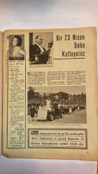 HAYAT HAFTALIK HABER MECMUA, DERGİSİ - ORTA SAYFA POSTER : KURBAN Bayramları - SIRA NO: 394 TARİH: 23 NİSAN 1964 SAYI: 18  CLAUDIA CARDINALE - ŞEVKET RADO - HİKMET FERİDUN ES - HİKMET ANDAÇ - MUSTAFA KEMAL ATATÜRK - HASAN SAĞLAM - İNCİ PİRİNÇCİOĞLU - BERİN SOYKEN - WILLIAM SHAKESPEARE - DOUGLAS MACARTHUR  23 NİSAN MİLLİ HÂKİMİYET VE ÇOCUK BAYRAMI KUTLAMASI - HAYAT TÜRKİYE ANSİKLOPEDİSİ: ÇANKIRI FASİKÜLÜ - KIBRIS’TA TÜRK BİRLİĞİNE YÖNELİK TEHDİDE KARŞI NOTA - TÜRK DESENLERİNDEN İLHAMLA DÜZENLENEN DEFİLE - ERZURUM’UN KURTULUŞU HALK OYUNLARI FESTİVALİYLE KUTLANDI - ŞEVKET RADO’DAN “ERKEKLER KADINLARIN ESERİDİR” BAŞLIKLI SOHBET YAZISI - WILLIAM SHAKESPEARE’İN 400. DOĞUM YILI KUTLAMALARI - GENERAL DOUGLAS MACARTHUR’UN VEFATI - DİYARBAKIR’DA ATATÜRK ANITI DİKİLİŞİ - BERİN SOYKEN’İN TÜRK SÜSLEME SERGİSİ VE SANAT YORUMU -  EKSİKSİZ TAM TAKIM 48 SAYFA