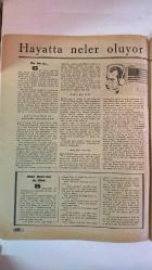 HAYAT HAFTALIK HABER MECMUA, DERGİSİ - ORTA SAYFA POSTER : Yangından Kurtarılan Paha Biçilmez Hazine Topkapı Sarayı bahçesinde bulunan Darphane Müzesi - SIRA NO: 865 TARİH: 3 MAYIS 1973 SAYI: 19  FİLİZ AKIN - NADİYE SÜMER - ERDOĞAN ÖZCAN - MAHMURE KİRALP - CEZMİ KİRALP - EYÜP ATVUR - MİTHAT AKTUNA - HATİCE AKTUNA - YALÇIN KILAN - SEDAT TUNA - DENİZ BANOĞLU  KARAMÜRSEL ÜSSÜNÜN ESRAR PERDESİ ARALANIYOR - FİLİZ AKIN PORTRESİ - HAYAT ARKADAŞI SERVİSİYLE NİŞANLANAN NADİYE SÜMER VE ERDOĞAN ÖZCAN’IN HİKÂYESİ - FLORYA’DA 400 BİN ARIYLA YAŞAYAN EYÜP ATVUR’UN ARICILIK TUTKUSU - TÜRK ARILARININ SALDIRGANLIĞI VE İTALYAN ARI IRKIYLA KIYAS - RİZE KEKİK BALI VE TRABZON NARENCİYE BALI FİYATLARI - TÜRKİYE’DE BAL ÜRETİMİ VE ARICILIK SANAYİSİNİN ÖNCÜLERİ: MİTHAT VE HATİCE AKTUNA - SEDEF PETEK İMAL VE ARICILIK EVİ’NİN KURULUŞU VE MÜNİH KONGRESİ TEMSİLİ - İLK TÜRK SPOR OTOMOBİLİ ANADOL STC-16’NIN TANITIMI VE TEKNİK ÖZELLİKLERİ - TÜRK ARICILIĞINDA GELENEK VE SANAYİLEŞME ARASIN -  EKSİKSİZ TAM TAKIM 48 SAYFA