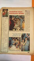 HAYAT HAFTALIK HABER MECMUA, DERGİSİ - ORTA SAYFA POSTER : Yangından Kurtarılan Paha Biçilmez Hazine Topkapı Sarayı bahçesinde bulunan Darphane Müzesi - SIRA NO: 865 TARİH: 3 MAYIS 1973 SAYI: 19  FİLİZ AKIN - NADİYE SÜMER - ERDOĞAN ÖZCAN - MAHMURE KİRALP - CEZMİ KİRALP - EYÜP ATVUR - MİTHAT AKTUNA - HATİCE AKTUNA - YALÇIN KILAN - SEDAT TUNA - DENİZ BANOĞLU  KARAMÜRSEL ÜSSÜNÜN ESRAR PERDESİ ARALANIYOR - FİLİZ AKIN PORTRESİ - HAYAT ARKADAŞI SERVİSİYLE NİŞANLANAN NADİYE SÜMER VE ERDOĞAN ÖZCAN’IN HİKÂYESİ - FLORYA’DA 400 BİN ARIYLA YAŞAYAN EYÜP ATVUR’UN ARICILIK TUTKUSU - TÜRK ARILARININ SALDIRGANLIĞI VE İTALYAN ARI IRKIYLA KIYAS - RİZE KEKİK BALI VE TRABZON NARENCİYE BALI FİYATLARI - TÜRKİYE’DE BAL ÜRETİMİ VE ARICILIK SANAYİSİNİN ÖNCÜLERİ: MİTHAT VE HATİCE AKTUNA - SEDEF PETEK İMAL VE ARICILIK EVİ’NİN KURULUŞU VE MÜNİH KONGRESİ TEMSİLİ - İLK TÜRK SPOR OTOMOBİLİ ANADOL STC-16’NIN TANITIMI VE TEKNİK ÖZELLİKLERİ - TÜRK ARICILIĞINDA GELENEK VE SANAYİLEŞME ARASIN -  EKSİKSİZ TAM TAKIM 48 SAYFA