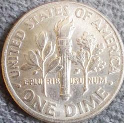 AMERİKA 1 Dime (Roosevelt), 2001 ÇA 