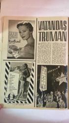 HAYAT HAFTALIK HABER MECMUA, DERGİSİ - ORTA SAYFA POSTER : ÇIPLAK IBRAHIM CALLI Icalle Orijinal abadi 146x995 santimetra Tablo, resim ve Haykel Müzesindedir. - SIRA NO: 68 TARİH: 24 OCAK 1958 SAYI: 68  İBRAHİM ÇALLI - KONRAD ADENAUER - SUSAN HAYWARD - JAYNE MANSFIELD - AVA GARDNER - ŞEVKET RADO - HARRY S. TRUMAN - BESS TRUMAN - MARGARET TRUMAN - CLIFTON DANIEL - GEORGE WALLACE - FRANK WALLACE - ETHEL NOLAND - NELLIE NOLAND  İBRAHİM ÇALLI’NIN ORİJİNAL RENKLİ “ÇIPLAK” TABLOSU - KONRAD ADENAUER’İN 82. YAŞ KUTLAMASI VE BONN’DAKİ RESMİ KABUL - HOLLYWOOD YILDIZLARININ FİZİKSEL ÖLÇÜLERİ: SUSAN HAYWARD, JAYNE MANSFIELD, AVA GARDNER - ÇOCUKLAR VE PENGUENLER ÜZERİNDEN GÖRSEL BENZERLİKLER - ŞEVKET RADO’DAN “AYDINLATMAK VAZİFESİ” ÜZERİNE SOHBET YAZISI: MÜNEVVERLERİN TOPLUMSAL SORUMLULUĞU - HARRY S. TRUMAN’IN SİYASET SONRASI YAŞAMI, TRUMAN KÜTÜPHANESİ VE INDEPENDENCE’DA GÜNLÜK HAYATI - TRUMAN’IN AİLE İLİŞKİLERİ, KOMŞULARI VE SPOR ALIŞKANLIKLARI - BEYAZ EV’DEN SONRAKİ  -  EKSİKSİZ TAM TAKIM 48 SAYFA