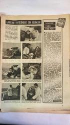 HAYAT HAFTALIK HABER MECMUA, DERGİSİ - ORTA SAYFA POSTER : Mevlâna Celâleddin Rumi - SIRA NO: 58 TARİH: 15 KASIM 1957 SAYI: 58  SHIRLEY EATON – CHRISTIAN DIOR – TEVFİK İLERİ – LAIKA – JAKOB SCHMITD – DANNY KAYE – RENÉ COTY – FELIX GAILLARD – WILLIAM GIRAUD – ŞEVKET RADO  TÜRKİYE-İSPANYA MAÇINDAN ÖZEL GÖRSELLER – 30 GÜN YAŞAYAN ADA DOSYASI – SHIRLEY EATON PORTRESİ – TOKYO’DA ASMA TREN DENEYİMİ VE UENO PARKI – CHRISTIAN DIOR’UN CENAZESİNDE ÇİÇEK HALISIYLA PARİS’TE MODA VEDASI – BEŞİKTAŞ’TA TATBİKİ GÜZEL SANATLAR OKULU AÇILIŞI VE BÖLÜMLERE YOĞUN İLGİ – SOVYETLERİN LAIKA İLE YAPTIĞI FEZA DENEYİ VE KÖPEĞİN SON YERYÜZÜ GÖRÜNTÜLERİ – ŞEVKET RADO’DAN “TALİHSİZLİĞİ YENMEK KABİL MİDİR?” BAŞLIKLI SOHBET YAZISI – İZMİR’DE KÖPRÜDE ASKIDA KALAN OTOBÜS VE TRAJİK KAZA – DANNY KAYE’İN YEŞİLKÖY TRANSİT GEÇİŞİ VE GAZETECİLERLE GERİLİMİ – BATI BERLİN’DE MUHARİPLER ARASI SANAT SERGİSİ VE KÖR HEYKELTRAŞ JAKOB SCHMITD – FRANSA’DA TENİS ŞAMPİYONU FELIX GAILLARD’IN BAŞVEKİLLİĞE G -  EKSİKSİZ TAM TAKIM 48 SAYFA