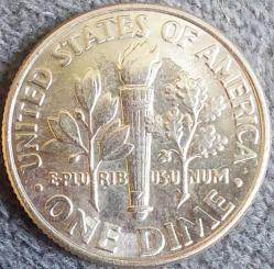 AMERİKA 1 Dime, 2007 ÇA 