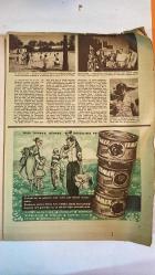 HAYAT HAFTALIK HABER MECMUA, DERGİSİ - ORTA SAYFA POSTER : FİGEN ÖZGÜR 1959 Türkiye Güzellik Kiraliçesi - SIRA NO: 136 TARİH: 15 MAYIS 1959 SAYI: 20  MİNE COŞKUN – MURAT SOMAY – AHMET YATMAN – ESRA BİRGEN – REYHAN MENEMENCİOĞLU – PRENS MÜKERREM CAH – PRENSES DÜRÜŞEHVAR – ŞEHSUVAR MENEMENCİOĞLU – HAMİD BEY – TEVFİK İLERİ – MİTHAT DÜLGE – İNCİLA IPAR – YILMAZ ÇETİNER – VASFİ RIZA ZOBU – KEMAL MANİOĞLU – MESADET MANİOĞLU – HALUK BAŞOL – GÖKNİL – GÖNÜL MANİOĞLU – NAŞİT EREZ – SAHAP KOCATOPÇU – NERMİN FAGA – RÜŞTÜ ŞAHİN – MELÂHAT ŞEFİZÂDE – RABİS SADIKOĞLU – GÜLSEREN GÜNAŞAN – FETHİYE URAS – MUHSİN URAS – SAİT GÜNAŞAN – İZZET ŞEFİZÂDE – İHSAN ÇELEN – CANAN ÇELEN – MERAL EREZ – CAHİT FAGA – DİDAR ŞAHİN – N. KOCATOPÇU – ADNAN MENDERES – YUNAN BAŞVEKİLİ KARAMANLİS – DİŞİŞLERİ VEKİLİ AVEROF  MİNE COŞKUN’UN COLUMBIA ÜNİVERSİTESİ’NDE TÜRK ŞARKILARIYLA KRALİÇE SEÇİLMESİ – ESRA BİRGEN’İN HAYDARABAT NİZAMI’NA GELİN GİDİŞİ VE ANNESİ REYHAN HANIM’IN LONDRA’DAKİ NİKÂH ANI -  EKSİKSİZ TAM TAKIM 48 SAYFA