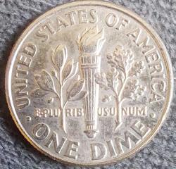 AMERİKA 1 Dime, 2016 ÇA 
