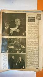 HAYAT HAFTALIK HABER MECMUA, DERGİSİ - ORTA SAYFA POSTER : ARAPÇA TABLO - SIRA NO: 496 TARİH: NİSAN 1966 SAYI: 15  CEVDET SUNAY – FERAH BOZBEYLİ – OSMAN BÖLÜKBAŞI – AUFET SUNAY – MELEK AYDINER – CEMAL TURAL – ŞEVKET RADO – MUAMMER ÖZTEKİN – SELİM TEMEL – NECDET ERGÜL – NESUHI ERTEGÜN – AHMET ERTEGÜN – SARA KORLE – MEHMET BİBER – MÜNİR ERTEGÜN – SONNY & CHER  CEVDET SUNAY’IN 5. CUMHURBAŞKANI SEÇİLMESİ, YEMİN TÖRENİ VE ANITKABİR ZİYARETİ – TBMM’DE 461 OYLA SEÇİLEN SUNAY’A FERAH BOZBEYLİ’NİN HABERİ İLETİŞİ – SUNAY’IN AİLESİ VE SİYASİ EŞLERİN TÖRENDEKİ GÖRÜNTÜLERİ – OSMAN BÖLÜKBAŞI’NIN SEÇİME KATILMAYIP SONRADAN TEBRİKİ – CEMAL TURAL’IN GENELKURMAY BAŞKANLIĞINA GETİRİLİŞİ – HAYAT MECMUASI’NIN ONUNCU YILINI KUTLADIĞI ÖZEL BÖLÜM VE GALATASARAY’DAKİ SERGİ DUYURUSU – ŞEVKET RADO’DAN “ÇOCUK VE POLİTİKA” BAŞLIKLI SOHBET YAZISI: TERBİYE, NESİLLER ARASI FARKLAR VE SİYASİ BİLİNÇ ÜZERİNE ELEŞTİRİ – “AMERİKA’DA TÜRKLER” SERİSİNDE NESUHI VE AHMET ERTEGÜN’ÜN ATLANTİK PLA  -  EKSİKSİZ TAM TAKIM 48 SAYFA