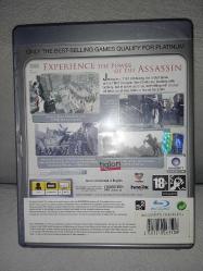 Ps3 oyun Assassins Assassin's creed 1. Orijinal. Kitapçıklı. Eksiksiz. Disk 10 üzerinden 9.5 temiz koleksiyonluk.