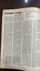 VARLIK SANAT VE FİKİR DERGİSİ - SAYI : 825 - HAZİRAN 1976 - FARUK CIMOK - ADNAN BİNYAZAR - FAZIL H. DAĞLARCA - CEYHUN A. KANSU - BEHÇET NECATİGİL - NACİ GİRGİNSOY - SABAHATTİN K. AKSAL - MEHMET SALİHOĞLU A. RIZA ERGÜVEN - BURHAN ARPAD - TALÂT S. HALMAN - İNCİ GÜREL - ZEKİ KURUCA - ERDOĞAN YILMAZ - SAMİ N. ÖZERDİM - HASAN ŞİMŞEK MUZAFFER UYGUNER - NESİM ESKİN - İSKENDER ÖZTURANLI - ETEM ÜTÜK - MAZHAR CANDAN - BURHAN GÜNEL - METİN TEKE - NAZLI ERAYA KADİR BULUT - YILDIZ İNCESU - M. ALÂEDDİN ASNA - EMİN ÖZDEMİR - VALERIU VELIMAN - MATEYA MATEVSKİ - BENYAMIN - GALAY JAN ZICH NICANOR PARRA - ROBERT MURRAY - YANI RITSOS - LUISE RINSER - INGEBORG DREWITZ - HERBERT EISENREICH - DOROTHEA OTTE - PETER PRESCOTT- MAURICE MEGRET - SIGMUND FREUD - BERTRAND RUSSELL - SOLL BORSK - PROF. TOVUZ - CLAUDE DELMAS - C. P. SNOW - R. B. ALDEG - DR. ANDRÉ M. DESINOS C. A. KENN - PROF. A. MIROGLIO - METİN OİGARAY - ADNAN TURANT - U. C. RISTER - E. CEM GÜNEY - DR. A. M. DANINOS - MUZAFFER REŞİT M. BAĞ - 26 SAYFA