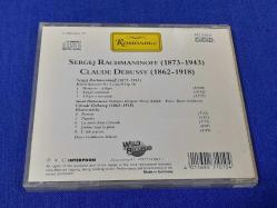 RACHMANINOFF - CLAUDE DEBUSSY PIANO  MÜZİK CD