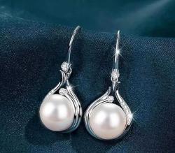 İnci 925 Gümüş takı Set. (kolye+küpe+bileklik+yüzük+özel kutu)