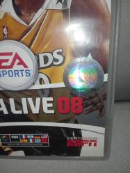 Ps3 oyun NBA LIVE 08. Orijinal, Kitapçıklı. Disk 10 üzerinden 9.8 tertemiz koleksiyonluk