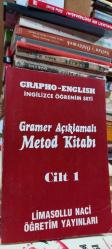 Grapho - English İngilizce Öğrenim Seti Gramer Açıklamali Metod Kitabı Cilt 1 ve 2 İki Kitap