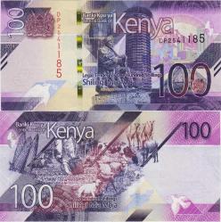 KENYA 100 ŞİLİN 2024 ÇİL KONDİSYON.