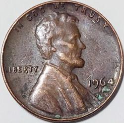 AMERİKA 1 Cent, 1964 ÇÇT