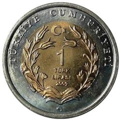2009 YILI 1 Lira Hayvanlar Serisi: Fil