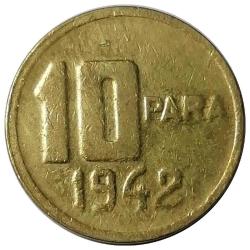 1942 YILI 10 Para ÇÇT