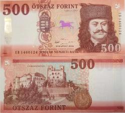 MACARİSTAN 500 FORİNT 2018 RAKOCZİ BÜSTLÜ. ÇİL KONDİSYON.