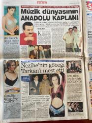SABAH GAZETESİ DOĞUM GÜNÜ HEDİYESİ - 14 OCAK 2002 - TAM TAKIM 32 SAYFADIR -Saddam’ı siz uyarın-Ecevit’in ABD gezisi böyle izlenir-Osman Kılıç-Kenan İmirzalıoğlu-Aşkın Nur Yengi-Ali Kemal Aktürk-Başkan Bush-Güngör Mengi-Yavuz Donat-Şükrü Elekdağ-Can Bartu-Hıncal Uluç-Haşmet babaoğlu-Çıldırtan ikramiye 2.5 trilyona doğru ilerliyor-İstemihan Talay-Duygu Dikmenoğlu-Müzik dünyasının Anadolu Kaplanı Kahtalı Mıçı-Nezihe’nin göbeğimTarkan’ı mest etti-İbrahim Tatlıses-Biz Kadir’le ancak dizide aşk yaşarız-Ceyda Düvenci-Alman gelin korkuttu-Nicole Güner-Dursune Kalkan-Mukaddes Azize gücü-Peynir ekmek karşılığı Fuhuş-Erol atar-Beni Zeki Müren ve Turgut Özal meşhur etti-Türkiye’de 30 çeşit evlilik tespit edildi-Lütfü Sezen-Kemal Derviş-Rahşan ecevit-Ağlayan Tenor Pavarotti-Brad pitt-Münci kalayoğlu-Atatürk’ü bir de onlardan dinleyin-Cengiz Altan-Sadıka Sabancı-Şevket Sabancı-Uğur Heperol-Haldun Derin-Salim Aru-Nejat Saner-Behçet uz-Paul Skinner-‘Balina’ sanığı Mehmet Niyazioğlu