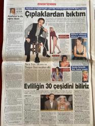 SABAH GAZETESİ DOĞUM GÜNÜ HEDİYESİ - 14 OCAK 2002 - TAM TAKIM 32 SAYFADIR -Saddam’ı siz uyarın-Ecevit’in ABD gezisi böyle izlenir-Osman Kılıç-Kenan İmirzalıoğlu-Aşkın Nur Yengi-Ali Kemal Aktürk-Başkan Bush-Güngör Mengi-Yavuz Donat-Şükrü Elekdağ-Can Bartu-Hıncal Uluç-Haşmet babaoğlu-Çıldırtan ikramiye 2.5 trilyona doğru ilerliyor-İstemihan Talay-Duygu Dikmenoğlu-Müzik dünyasının Anadolu Kaplanı Kahtalı Mıçı-Nezihe’nin göbeğimTarkan’ı mest etti-İbrahim Tatlıses-Biz Kadir’le ancak dizide aşk yaşarız-Ceyda Düvenci-Alman gelin korkuttu-Nicole Güner-Dursune Kalkan-Mukaddes Azize gücü-Peynir ekmek karşılığı Fuhuş-Erol atar-Beni Zeki Müren ve Turgut Özal meşhur etti-Türkiye’de 30 çeşit evlilik tespit edildi-Lütfü Sezen-Kemal Derviş-Rahşan ecevit-Ağlayan Tenor Pavarotti-Brad pitt-Münci kalayoğlu-Atatürk’ü bir de onlardan dinleyin-Cengiz Altan-Sadıka Sabancı-Şevket Sabancı-Uğur Heperol-Haldun Derin-Salim Aru-Nejat Saner-Behçet uz-Paul Skinner-‘Balina’ sanığı Mehmet Niyazioğlu