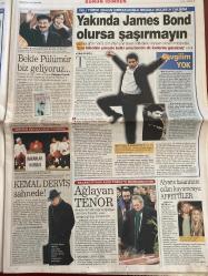 SABAH GAZETESİ DOĞUM GÜNÜ HEDİYESİ - 14 OCAK 2002 - TAM TAKIM 32 SAYFADIR -Saddam’ı siz uyarın-Ecevit’in ABD gezisi böyle izlenir-Osman Kılıç-Kenan İmirzalıoğlu-Aşkın Nur Yengi-Ali Kemal Aktürk-Başkan Bush-Güngör Mengi-Yavuz Donat-Şükrü Elekdağ-Can Bartu-Hıncal Uluç-Haşmet babaoğlu-Çıldırtan ikramiye 2.5 trilyona doğru ilerliyor-İstemihan Talay-Duygu Dikmenoğlu-Müzik dünyasının Anadolu Kaplanı Kahtalı Mıçı-Nezihe’nin göbeğimTarkan’ı mest etti-İbrahim Tatlıses-Biz Kadir’le ancak dizide aşk yaşarız-Ceyda Düvenci-Alman gelin korkuttu-Nicole Güner-Dursune Kalkan-Mukaddes Azize gücü-Peynir ekmek karşılığı Fuhuş-Erol atar-Beni Zeki Müren ve Turgut Özal meşhur etti-Türkiye’de 30 çeşit evlilik tespit edildi-Lütfü Sezen-Kemal Derviş-Rahşan ecevit-Ağlayan Tenor Pavarotti-Brad pitt-Münci kalayoğlu-Atatürk’ü bir de onlardan dinleyin-Cengiz Altan-Sadıka Sabancı-Şevket Sabancı-Uğur Heperol-Haldun Derin-Salim Aru-Nejat Saner-Behçet uz-Paul Skinner-‘Balina’ sanığı Mehmet Niyazioğlu