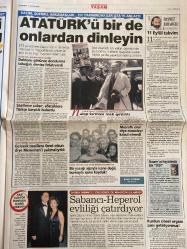 SABAH GAZETESİ DOĞUM GÜNÜ HEDİYESİ - 14 OCAK 2002 - TAM TAKIM 32 SAYFADIR -Saddam’ı siz uyarın-Ecevit’in ABD gezisi böyle izlenir-Osman Kılıç-Kenan İmirzalıoğlu-Aşkın Nur Yengi-Ali Kemal Aktürk-Başkan Bush-Güngör Mengi-Yavuz Donat-Şükrü Elekdağ-Can Bartu-Hıncal Uluç-Haşmet babaoğlu-Çıldırtan ikramiye 2.5 trilyona doğru ilerliyor-İstemihan Talay-Duygu Dikmenoğlu-Müzik dünyasının Anadolu Kaplanı Kahtalı Mıçı-Nezihe’nin göbeğimTarkan’ı mest etti-İbrahim Tatlıses-Biz Kadir’le ancak dizide aşk yaşarız-Ceyda Düvenci-Alman gelin korkuttu-Nicole Güner-Dursune Kalkan-Mukaddes Azize gücü-Peynir ekmek karşılığı Fuhuş-Erol atar-Beni Zeki Müren ve Turgut Özal meşhur etti-Türkiye’de 30 çeşit evlilik tespit edildi-Lütfü Sezen-Kemal Derviş-Rahşan ecevit-Ağlayan Tenor Pavarotti-Brad pitt-Münci kalayoğlu-Atatürk’ü bir de onlardan dinleyin-Cengiz Altan-Sadıka Sabancı-Şevket Sabancı-Uğur Heperol-Haldun Derin-Salim Aru-Nejat Saner-Behçet uz-Paul Skinner-‘Balina’ sanığı Mehmet Niyazioğlu
