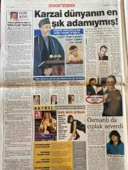 SABAH GAZETESİ DOĞUM GÜNÜ HEDİYESİ - 17 OCAK 2002 - TAM TAKIM 32 SAYFADIR -Amerikalı yetkililerin Başbakan Ecevit izlenimi yorgun ama etkileyici-Hamid Karzai-Zafer Mutlu-Leyla Umar-Şebnem Özinal-Başkan Bush-natasa.com-Natalia Karakuş-Vasili glinski-Mehmet Oran-Verona Feldbusch-Catherine Zeta Jones-kampı değerlendiren Lorant ilginç açıklamalar yaptı-ogün-Sadettin Saran, Fatih Akyel’in oynaması için dün Abdürrahim Albayrak’la görüştü-Avustralya’da kafelnikov ve grosjean erken elendiler-Cimbom’un genç yıldızı Berkant beni Lucescu yarattı-Mehmet Cansun-Fatih Terim-Marinho-İbrahim Altınsay-Nihat kahveci bugün veda ediyor-Hidayet Türkoğlu ikide kaldı-Slask’ı geçen efes,gözünü gelecek haftaki kader maçına dikti sıra Malaga’da-Bülent Ecevit-Mehmet Ali Birand-Eczacı’ya 51 dakika yetti-Şebnem Özinal-Fatih Ürek-İbrahim akpınar-Fenerbahçeli Serhat-Gökhan Özen-Davut güloğlu-Bahar kanlıgah-Ayşe Hatun Önal-Melih Gökçek yine çirkefleşti-Ahmet Çakar-Türk Modacılar afgan başbakanı için ne dedi-Osmanlı