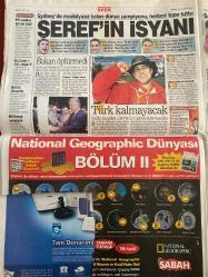 SABAH GAZETESİ DOĞUM GÜNÜ HEDİYESİ - 9 EKİM 2000 - TAM TAKIM 36 SAYFADIR -Kara çarşafa onur plaketi-Yavuz Donat-Süleyman Canan-Selahattin Duman-Hülya Avşar-Havel’den AB mesajları-Kör dalton gözcü olursa-2001 baharının cesur kadını Laura Biagiotti-Rauf Tamer-Fenerbahçeli Moshoeu-Dünya kulübü Fenerbahçe-Mustafa Denizli-Aslan’ın yedeği yok-Emre Belözoğlu riske girmiyor-Milli Takım’ın hocası Şenol Güneş’e göre Azerbaycan’ı yenmek şart-Ogün-Tayfur-Hasan Şaş-Erman Toroğlu-Cüneyt tanman-Ziya Şengül-Şanlı Sarıalioğlu-Beşiktaş iki şampiyonluğunun peşinde-Sergen Yalçın Beşiktaş maçında oynayacak-Scala-Antep Kombassan önünde galibiyeti son 5 dakikada kaçırdı-Savunma dizisi-Özlem Yıldız-Hakan Ural-Gökşen yılmazel-Abdullah Aksel-Fidyeci katile idam-Ünlü terörist Çakal Carlos kendini dine verdi-‘Otel ayısı’ Mustafa Taşar’ı zengin etti-Müşerref Canan-Tunceli artık özgür-Kamer genç-Mehmet Nalbantoğlu-Yer gök Ferrari-Michael Schumacher şampiyon-Hamza yerlikaya-Derya Büyükuncu-Şeref eroğlu-Harun Doğan-
