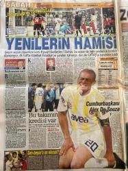 SABAH GAZETESİ DOĞUM GÜNÜ HEDİYESİ - 3 EYLÜL 2007 - TAM TAKIM 40 SAYFADIR -Gençlerimize saldırdılar-Mete küçükberber-Egemen Bağış-Ece erken-Tuncer Öztarhan-Hakan Şükür-Alex-Oğuz Özerden-Balçiçek Pamir-Karoline Byler-yedi bin bosnalı çift rekor için öpüştü-Jonathan Edington-Ahmet Çakar-Türk Futbolunda çürümenin sonu-Vestel, Manisaspor ve futboldan desteğini çekti-Totemci Feldkamp-Hakan Balta Sürprizi-Fatih tekke-Milli takım toplandı-Stepanov-Hakan Şükür 241 golle lig tarihinin en golcü futbolcusu oldu-Levent Tüzemen-Ebru Kılıçoğlu-Ufuk Ceylan panter gibi-Shabani Nonda ilk kez oynadı-Ömer üründül-Aziz yıldırım:Bu oyunla nasıl olacak-Zico-Gürcan Bilgiç-ertuğrul Sağlam-Beşiktaştan A milli takıma 6 futbolcu- Mert Nobre-Gürcan Bilgiç-Chelsea patronu Roman Abramovich-Elvan Abeylegesse-Filenin sultanları-Bahar Doğan’dan çok kötü derece-12 dev adam-Murat didin-Tülin Şahin-Tuğçe Güder-Ahu Tuğba-Gisele Bündchen-Naomi Campbell-Vanessa Hessier-Tarkan ve İbrahim tatlıses gerginliği-Çarşı grubu
