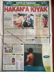 SABAH GAZETESİ DOĞUM GÜNÜ HEDİYESİ - 3 EYLÜL 2002 - TAM TAKIM 36 SAYFADIR - Erkan Mumcu AKP’ye girmesin diye yakın dostlarını devreye sokan eşi Işın Hanım’ın çabaları boşa çıktı-Emine Erdoğan’a özel timci koruma-Emine Hacıfazlıoğlu-verheugen-Korkut eken-Yasemin Kumral-Nuh’un gemisi’ni hızlı kuş bulacak-Molly Simms-Can Bartu-Şenol güneş-Hakan Şükür-Ortega-Aydın Örs-12 dev adam İspanya’dan fark yedi-Erdoğan Toprak, üç büyükler’in şubeleri için çözümü buldu-Turgay Demirel-Şenol Güneş-Ümit davala-Haydar pınarcı-Brugge’ün teknik direktörü Sllied’den Galatasaray’a övgü-Fatih Terim-Yaşar yalçın-Christian-Andres Mendoza-Özhan Canaydın-Futbol Federasyonu,Hakan Şükür’ün kulüp bulabilmezi için transfer süresini uzatıyor-Mustafa koç ve eşi Carolıne-Ecevit’in konvoyunda sarhoş şoför dehşeti-14. Dünya Basketbol Şampiyonasında Türk Seyirciler-Zenger yine politik arenada-Süleyman Demirel-Turgut Özal-Necmettin Erbakan-Mansur Foroutan-Ali Kırca-Metin Münir-CeBIT-Feyzi erenkuş-Mesut yılmaz-Emrehan halıcı