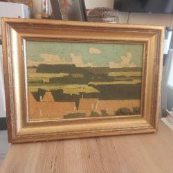 Andre Lois Freymond imzalı yağlı boya tablo