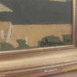 Andre Lois Freymond imzalı yağlı boya tablo