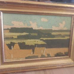 Andre Lois Freymond imzalı yağlı boya tablo