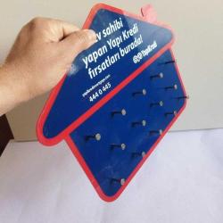 Yapikredi Bankası Anahtarlik Asma Panosu