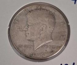 1964 U.S.A KENNEDY GÜMÜŞ HALF DOLLAR