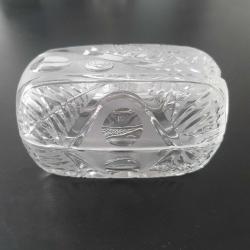 Bohemian Kurşun Kristal Cam Kase (Küpe, yüzük, takı kutusu)