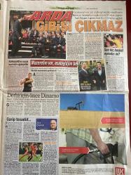SABAH GAZETESİ DOĞUM GÜNÜ HEDİYESİ - 21 EKİM 2009 - TAM TAKIM 38 SAYFADIR -Sayın Öcalan istediği için geldik diye ifade vermekte ısrar eden beş PKK’lı Sayın‘dan vazgeçince tutuklanmadı-Recep Tayyip Erdoğan PKK’lılara seslendi-Demet Akal’a 15 yaş küçük sevgili-Doğan medya grubu-Murat Demirel-Arda Turan-Cem Garipoğlu dehşet evinde-Münevver Karabulut-Mehmet barlas-İstanbul’da okulda A gribi- ABD’li bilim adamı İsrail casusu çıktı David Nozette-Nihat kahveci-Ahmet Çakar-Edin Dzeko-Mustafa Denizli-Tello-Kartal’ın kurtlarla dansı-derbi cep yakıyor-derbi karaborsacıya yaradı 66 TL’den satışa sunulan kale arkası biletlerin fiyatı 250 TL’ye kadar çıktı-Alex-Dünya yerli derken biz yabancı arıyoruz Gökhan Ünal kendi kendime oynatamam ki-Necati Ateş-Sadece Colman-erkek voleybolunda ilk kez düzenlenen süper kupon mücadelesi İstanbul’un-gökdeniz Karadeniz-Barcelona’da Karadeniz Horonu-cimbom Moskova’da büyük hüsran yaşadı-Burak has Çan-Uğur erdener-ne yaptın Beşiktaş-1 milyon liralık soygun