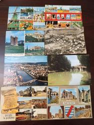 KRT151--21----AVRUPA ŞEHİRLERİ 8 ADET KARTPOSTAL- - Kardelen Kolleksiyon