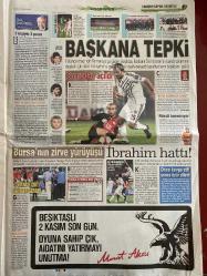 SABAH GAZETESİ DOĞUM GÜNÜ HEDİYESİ - 25 EKİM 2009 - TAM TAKIM 40 SAYFADIR - Türkiye derbiyi kilitlendi-eve dönüşe ara verildi-Recep Tayyip Erdoğan-Emine Erdoğan-uslanmayan nakilci Dr. Yusuf Sönmez-Mehmet barlas-A gribinde ilk ölüm Ankara’da-İsrailli model Rafaeli-hande Ataizi-Eda taşpınar-Necip Uysal-Nihat Kahveci-Rıza Çalımbay-Yıldırım Demirören-Ömer Üründül-Fatih Doğan-Beşiktaş Eskişehir engelini açtı-Ali gültiken-Mustafa Denizli-Mustafa Denizli’ye taciz-Bursa’nın zirve yürüyüşü-Sok-Ferrari-İbrahim Üzülmez-Rüştü reçber-forvete Kazım-Dani Güiza-Elano’lu start-Aziz Yıldırım-Mehmet helvacı-Adnan Polat-İstanbul derbisi-gürcan bilgiç-Levent Tüzemen-Rijkaard-Daum-Beşiktaş cola Turka-Felipe Scolari-Ludovic Giuly-Grampus eight-Real Madrid’in son gözdesi Gerard-Trabzonspor’da Tayfun Cora-Arkasspor-Hidayet Türkoğlu’nun ayağı burkuldu-Ayşe Özyılmazel-Donald Trump‘ın kızı Ivanka-30 milyon $’a düğün -ag gribi Türkiye’de ilk kez can aldı-fuhuştan vazgeçti yaktılar-Savaş Ay-Oktay Kaynarca-Şener Şen