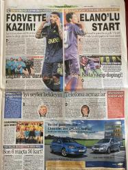 SABAH GAZETESİ DOĞUM GÜNÜ HEDİYESİ - 25 EKİM 2009 - TAM TAKIM 40 SAYFADIR - Türkiye derbiyi kilitlendi-eve dönüşe ara verildi-Recep Tayyip Erdoğan-Emine Erdoğan-uslanmayan nakilci Dr. Yusuf Sönmez-Mehmet barlas-A gribinde ilk ölüm Ankara’da-İsrailli model Rafaeli-hande Ataizi-Eda taşpınar-Necip Uysal-Nihat Kahveci-Rıza Çalımbay-Yıldırım Demirören-Ömer Üründül-Fatih Doğan-Beşiktaş Eskişehir engelini açtı-Ali gültiken-Mustafa Denizli-Mustafa Denizli’ye taciz-Bursa’nın zirve yürüyüşü-Sok-Ferrari-İbrahim Üzülmez-Rüştü reçber-forvete Kazım-Dani Güiza-Elano’lu start-Aziz Yıldırım-Mehmet helvacı-Adnan Polat-İstanbul derbisi-gürcan bilgiç-Levent Tüzemen-Rijkaard-Daum-Beşiktaş cola Turka-Felipe Scolari-Ludovic Giuly-Grampus eight-Real Madrid’in son gözdesi Gerard-Trabzonspor’da Tayfun Cora-Arkasspor-Hidayet Türkoğlu’nun ayağı burkuldu-Ayşe Özyılmazel-Donald Trump‘ın kızı Ivanka-30 milyon $’a düğün -ag gribi Türkiye’de ilk kez can aldı-fuhuştan vazgeçti yaktılar-Savaş Ay-Oktay Kaynarca-Şener Şen