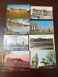 Efemera - KRT151--27----AVRUPA ŞEHİRLERİ 9 ADET KARTPOSTAL- - kitantik - kitaLog